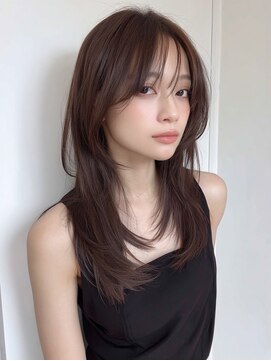 レリーアンテ 大阪梅田(Rely ante) ホワイトグレージュ/デジタルパーマ/チェリーブラウン/西梅田