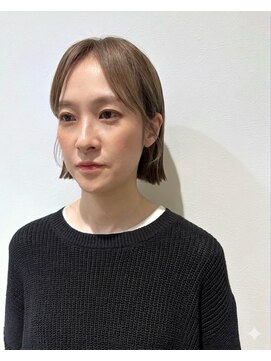ファヴォリ(favori) 【favori自由が丘】ハイトーンベージュボブ