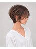 【前髪、顔まわり専用】カット+ワンポイント縮毛矯正＋2 stepトリートメント