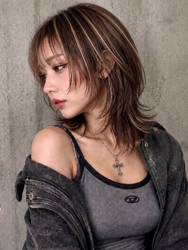 シー バイ ロンド 新宿(Sea by Lond) 【福島】アースカラー耳かけくびれヘアショートボブ新宿