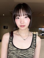 ロウROW)&nbsp;ボブ 前髪あり ミニボブ  レイヤーボブ