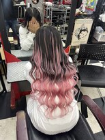 アイスキャンディー(Ice Candy)&nbsp;黒髪から作るエクステバレイヤージュ！