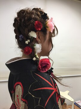 美容室サンク(CINQ) 編み込みセット