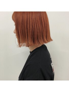 キー(kii) naturalbob(asuka)　ボブ　切りっぱなし　福岡　天神　今泉