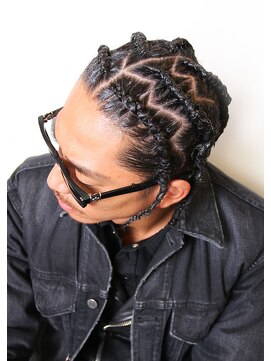 ラブ ロック Love' Lock 【ラブロック 代官山】EXILE AKIRA コーンロウ＋エクステ☆.