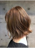 【grand age池袋東口店】スイング外ハネ大人ボブ