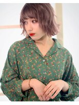 ミリ 千歳烏山(Mili CARE&SPA)&nbsp;【Mili 千歳烏山】ラベンダーアッシュ×抜け感マッシュボブ