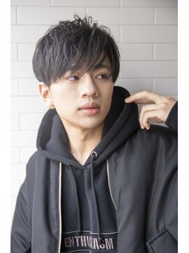 クラン(clan) シルバーカラー王道サイドグラデーション