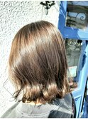 外国人風 こなれ感up 愛され グレージュ