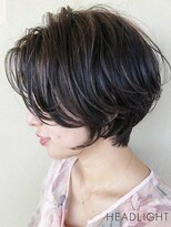 アーサス ヘアー デザイン 上野店(Ursus hair Design by HEADLIGHT) レイヤーカット×丸みショートボブ