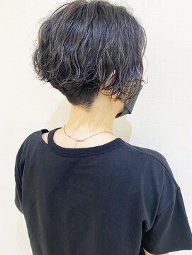 モリオ フロム ロンドン 成増店 【morio成増/玉井】刈り上げ　ハンサムショート　パーマ