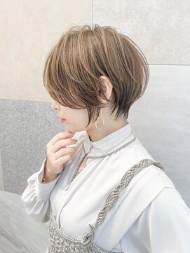 ハルキミナト ジャパン ヨコハマ(HARUKI MINATO japan YOKOHAMA) 大人ショート/レディース ショート ブラウンベージュナチュラル
