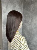 モカグレー/艶ブラウン/艶ストレート