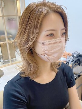 エマヘアープラス 下郡店(Emma Hair plus) 韓国風レイヤースタイル