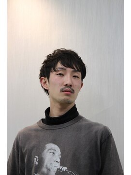 フリリ 新宿(Hulili men's hair salon) 波巻き/ツーブロックマッシュ/ツイストスパイラル/パーマ