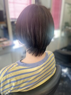 リュウ美容室 マッシュショート