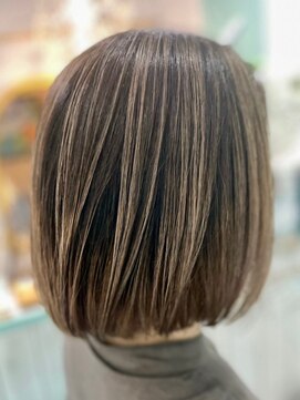 マティーナ ヘアー 池袋(Matina hair) 【ブリーチ1回バレイヤージュ】20代30代40代50代