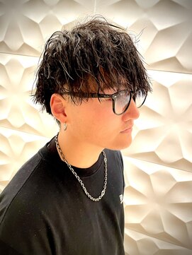 銀座マツナガ 浅草店 黒髪/パーマ/ツイストパーマ/ツーブロスタイル