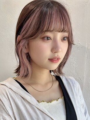 2025年春】インナーカラーピンクの髪型・ヘアアレンジ｜人気順 