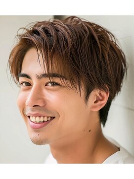 メンズ ルシードスタイル アウラ 松戸市五香(LUCIDO STYLE Aura) メンズスタイル【五香#メンズカット#<理容室>#ブリーチ#眉毛】