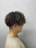 【ツイストパーマ】メンズカット＋ツイストパーマ＋眉メンテナンス