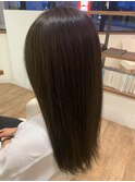 髪質改善カラーエステ×２０代透明感カラー