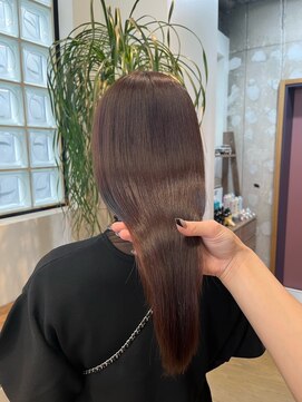 ナインスフロア(9NINTH FLOOR) ココアブラウン/髪質改善トリートメント/グレーカラー