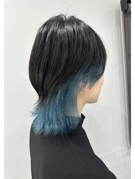 シーエスメイド バイ シャチュー 大須店(CS made by SHACHU) メンズウルフ/推しカラー/ターコイズブルー