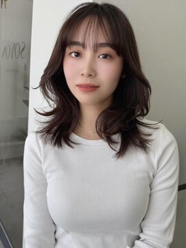 ソヨン 金山店(SOYON) ウェーブミディアム/似合わせカット/ミディアムレイヤー/ウルフ