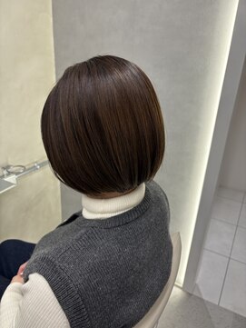 アヴァンス 西田辺(AVANCE.) ショートボブ/髪質改善/縮毛矯正/ダークブラウン/トリートメント