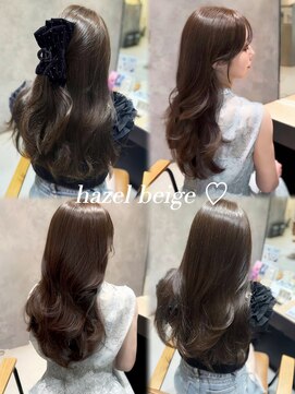 アリーズ(ALLYS) ブリーチなしヘーゼルベージュ♪担当川口