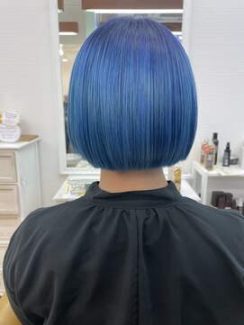 グラスペディア(graspedia) ターコイズブルー【広島ボブ】【広島ハイトーン】