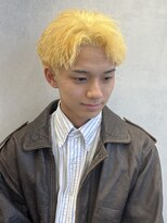 ルースト 西院店(ROOST)&nbsp;抜きっぱブリーチ×ツイストパーマ