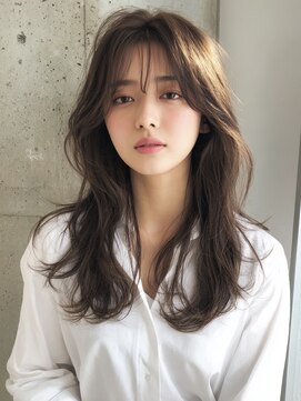 エレノア トーキョー 恵比寿(ELEANOAH TOKYO) フェイスフレーミングデジタルパーマ暗めカラー デザインカラー