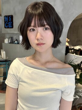 ハウ 心斎橋(how) 20代30代40代◎秋の韓国風レイヤーボブ