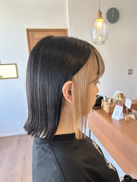 ノット 成田公津の杜(Knot) 【フェイスフレーミング×外ハネボブ】stylistすずか