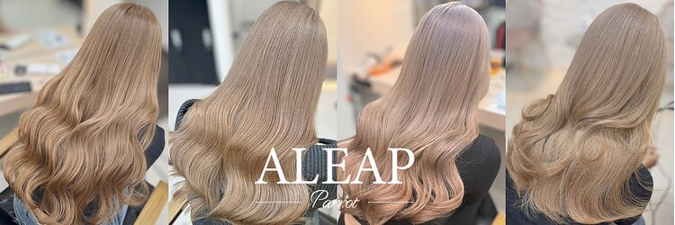 アリープパロット(ALEAP parrot)のサロンヘッダー