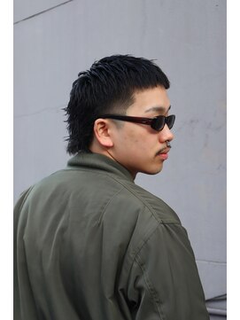 高円寺/マレット/taper fade