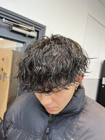 オムデュー(HOMME DEUX)&nbsp;【YUKI】波巻きパーマ