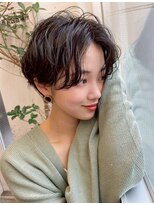 サンドパールス 仙台店(sand PALCE) 髪質改善/大人ガーリー/似合わせカット/ショートボブ前髪/仙台
