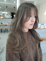 ナウアズ(now as.)&nbsp;透明感カラー×レイヤーロング