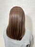 【SNSで話題の髪質改善】カット+酸性ストレート+4stepオージュアTR