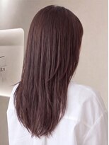 ウィズ ヘア デザイン(wis hair design)&nbsp;透明感カラー×髪質改善のふんわりロング 後ろ姿までこだわり