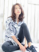 パティオンツー(PATIONN2)&nbsp;クラシカルロングレイヤーデジタルパーマバレイヤージュスタイル