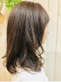 ゆったりミディアムパーマ♪