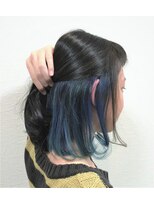 ヴェイスサロン(Vase Salon)&nbsp;刈り上げセンターパートクラゲヘアーオリーブグレー40