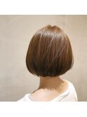 ナチュラルボブ×ナチュラルベージュ