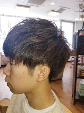 クラージュ 二十四軒店(HAIR SPACE COURAGE) ナチュラル☆ツーブロック