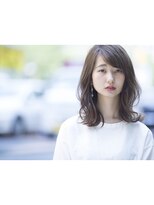 ヘアー リラクゼーション ドロップ(Hair relaxation drop) くびれミディxモーブカラーxエフォートレス◎20代30代40代50代