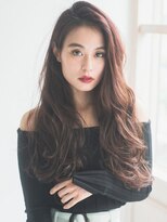 マーブルトウキョウネオリーブ(marbles tokyo neolive)&nbsp;ネオリーブ三茶☆大人髪ハイライトカラー×かきあげ前髪☆渡辺萌